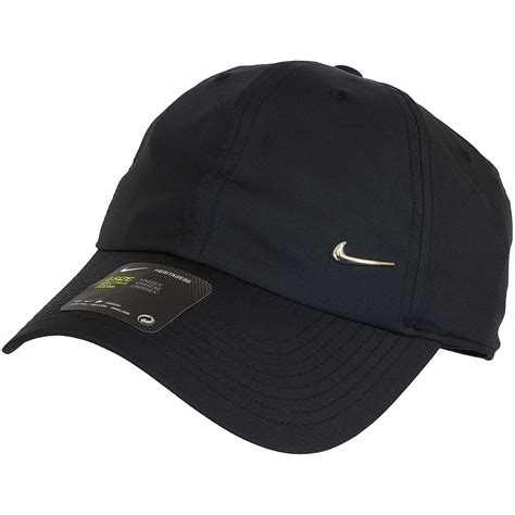 nike schwarze cap|Nike Unisex Metal Swoosh H86 Cap (as1, Alpha, one.